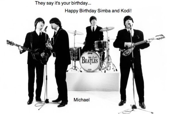 Michael-BirthdayBeatles