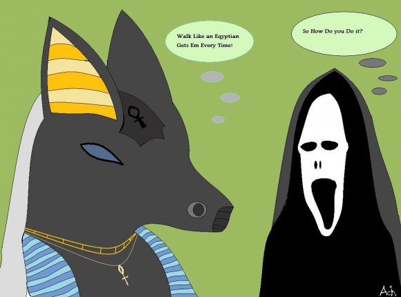 Achpup-Anubis_and_Scream_Guy_Share_Some_Secrets