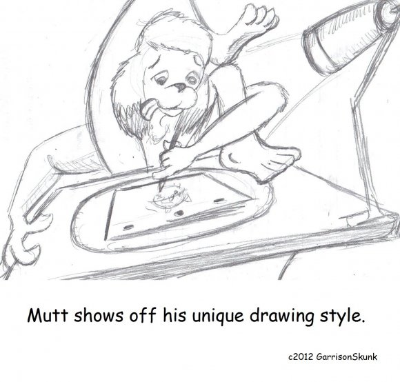 Mutts drawing style