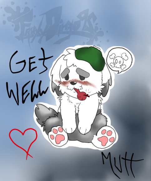 Mutt_Get well soon