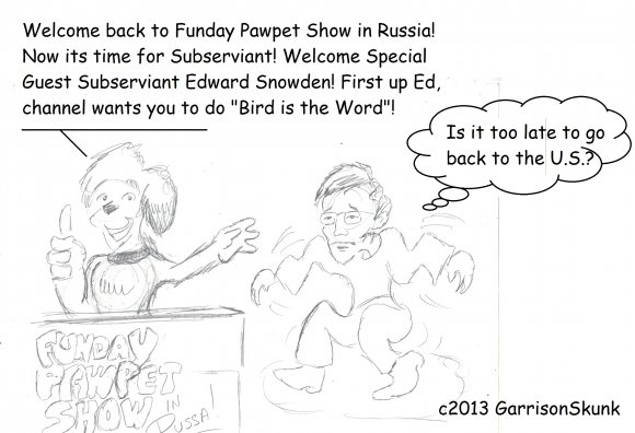 Edward Snowden in Russia