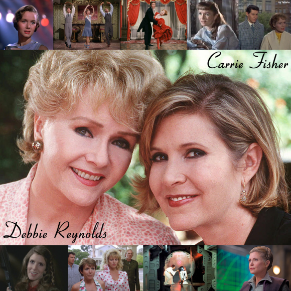 Tahisha Arvo - tribute - Carrie Fisher and Debbie Reynolds