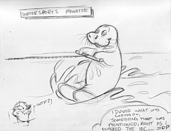 Kipper-manatee