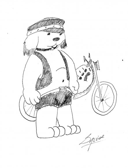 Squire-biker_mutt