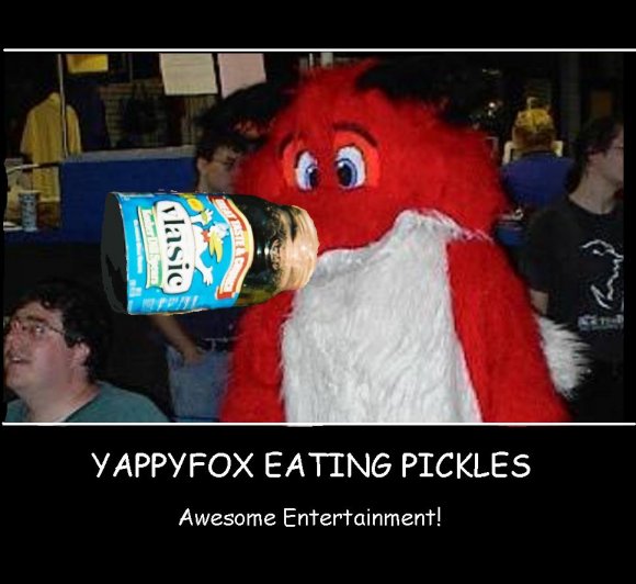 Anonymous-Yappy_eating_pickles