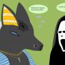 Achpup-Anubis_and_Scream_Guy_Share_Some_Secrets