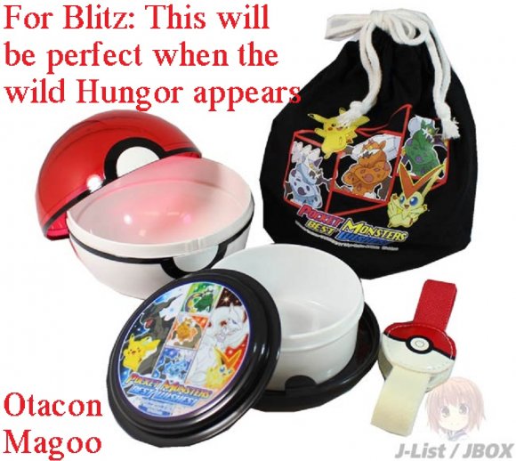 Perfect lunchbox for the pokemon trainer