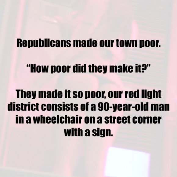 red light district joke