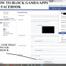 How To Block Apps or Games in Facebook