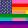 US of gAy flag