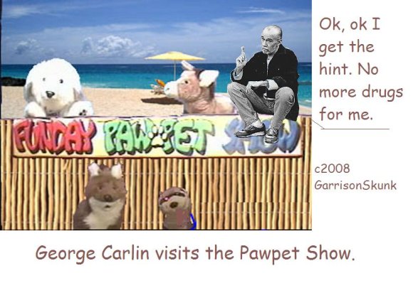 Garrison_Skunk-George_carlin_visits